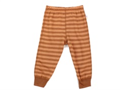 Joha leggings copper stripes merino wool